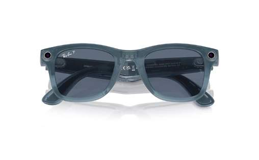 عینک ویفرر ریبن متا پلاریزه رنگ آبی با عدسی پلاریزه آبی - زاویه بالا