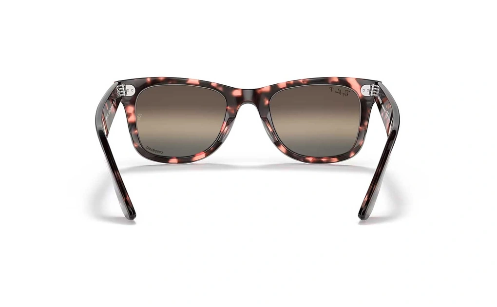 عینک آفتابی ویفرر ریبن رنگ قرمز هاوانا  با عدسی پلاریزه کرومانس-زاویه داخل