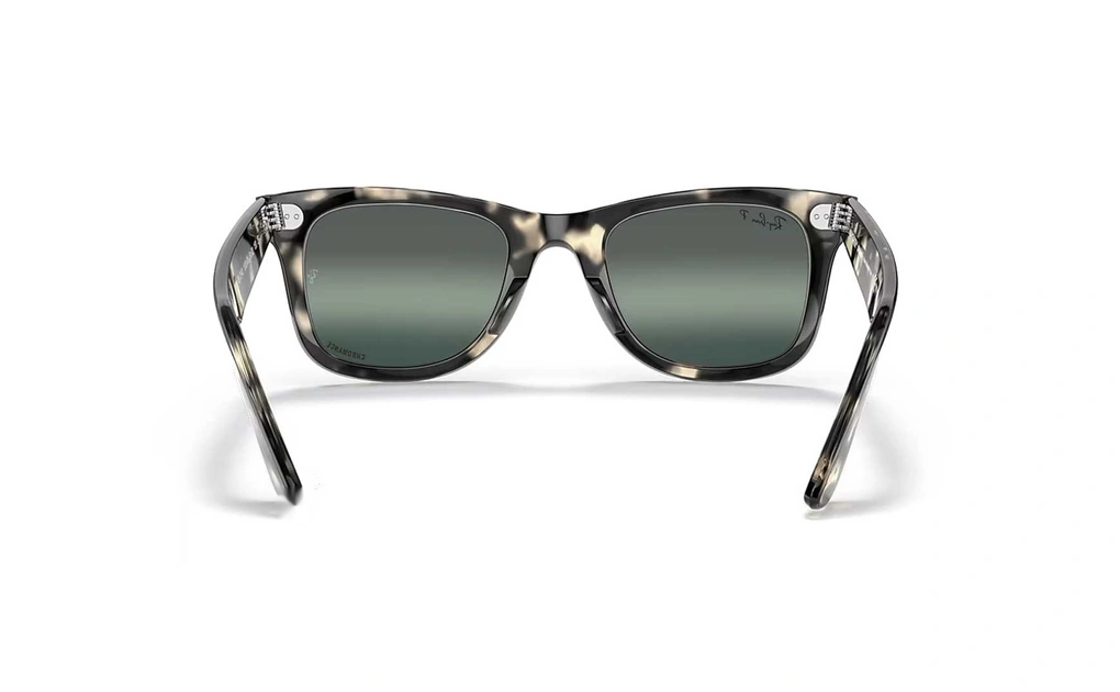 عینک آفتابی ویفرر ریبن رنگ خاکستری هاوانا  با عدسی پلاریزه کرومانس-زاویه داخل