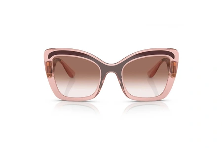 عینک آفتابی پروانه ای بژ دولچه و گابانا  - زاویه روبرو