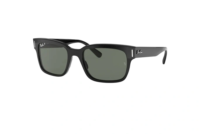 عینک آفتابی کائوچویی پلاریزه ری بن مدل جفری - Ray Ban JEFFREY RB2190 - عکس از زاویه سه رخ