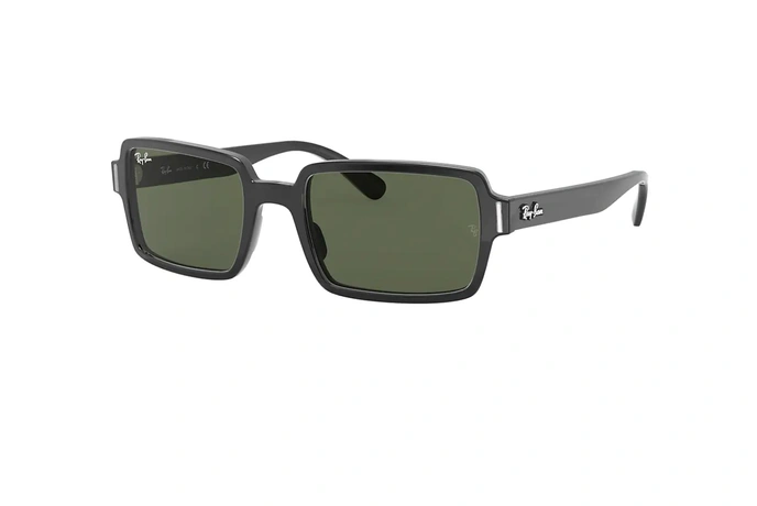 عینک آفتابی کائوچویی مستطیل ری بن مدل بِنجی - Ray Ban BENJI RB2189 - عکس از زاویه سه رخ
