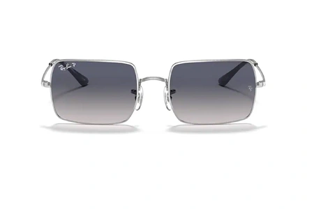 عینک آفتابی پولاریزه مستطیلی - Rayban RECTANGLE RB1969 - عکس از زاویه روبرو 