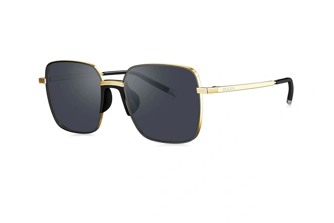 عینک آفتابی مربعی بولون - BOLON BL1006 - عینک وحدت - عکس زاویه سه رخ