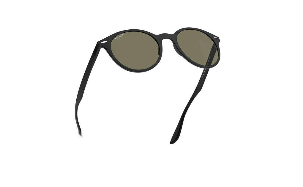 عینک آفتابی ریبن - گرد Forcelite - بدنه مشکی مات - عدسی سبز کلاسیک G15 