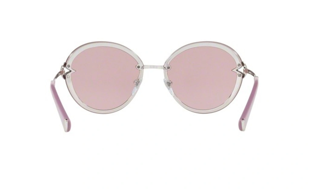 عینک آفتابی گرد Bvlgari - رنگ بنفش - زاویه داخل