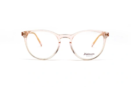 عینک طبی گربه‌ای هیکمن با بدنه شیشه‌ای شامپاینی - روبرو
