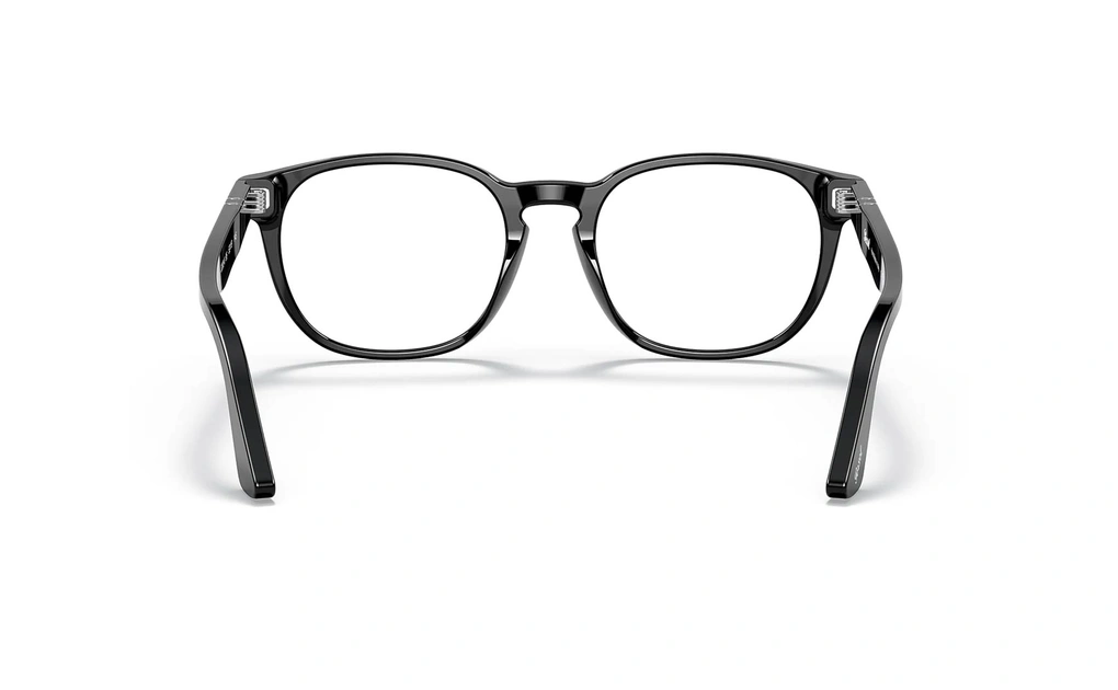 عینک طبی کائوچویی مشکی رنگ پرسول - زاویه داخل