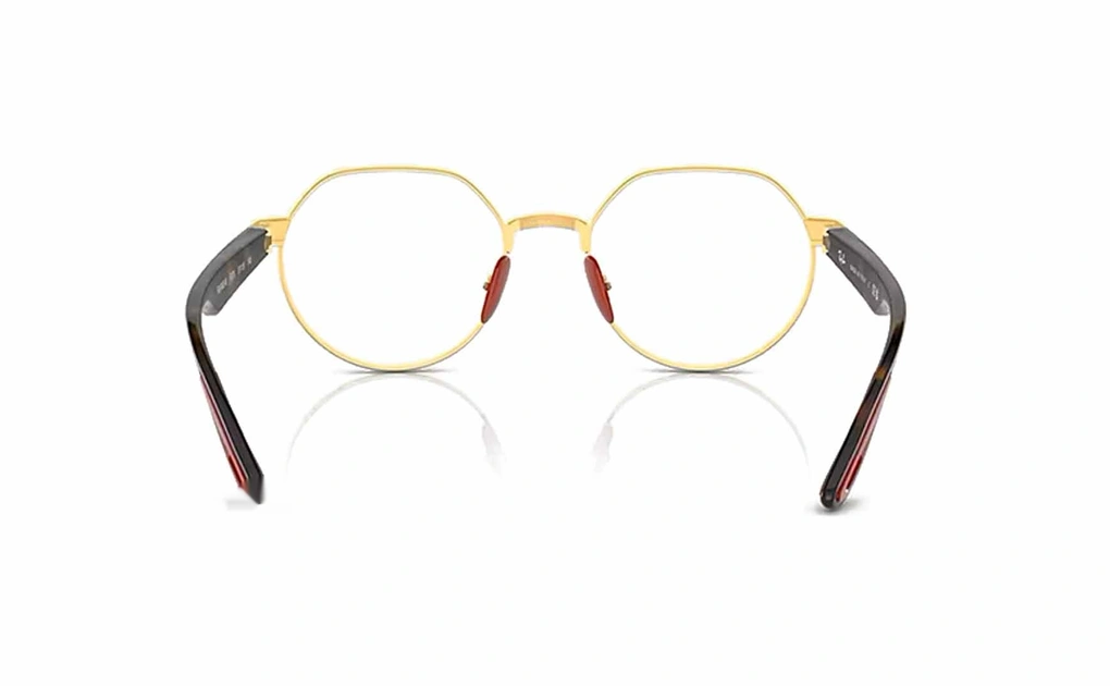 عینک طبی فلزی کائوچویی ری بن فراری - زاویه داخل