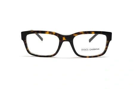 عینک طبی کائوچویی مستطیلی دولچه گابانا DG3352 - زاویه روبرو