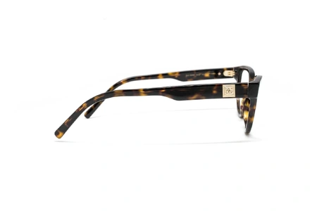 عینک طبی گربه ای دولچه و گابانا فریم قهوه ای هاوانا - زاویه نیمرخ