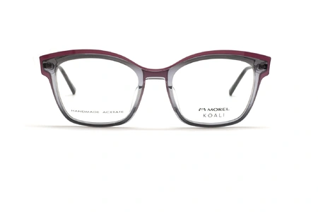 عینک طبی گربه ای کوالی KOALI 20085K - بنفش مات و براق - عکس زاویه روبرو