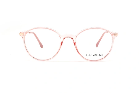 عینک طبی کائوچویی گرد لئوولنتی - LEO VALENTI LV559 - عکاسی وحدت - عکس زاویه روبرو