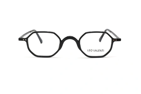 عینک طبی کائوچویی چند ضلعی لئوولنتی - LEO VALENTI LV542- عکاسی وحدت - عکس زاویه روبرو