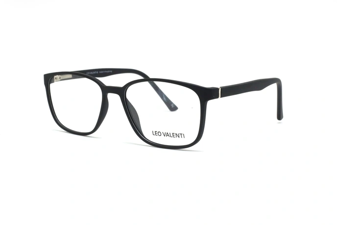 عینک طبی کائوچویی لئوولنتی - LEO VALENTI LV437 - عکاسی وحدت - عکس زاویه سه رخ