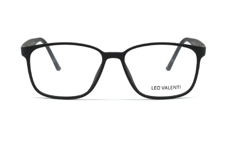 عینک طبی کائوچویی لئوولنتی - LEO VALENTI LV437 - عکاسی وحدت - عکس زاویه روبرو
