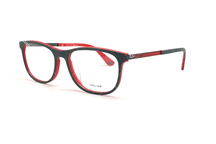 عینک طبی پلیس - POLICE VPLA45 RECORD4-عکاسی وحدت - عکس زاویه سه رخ