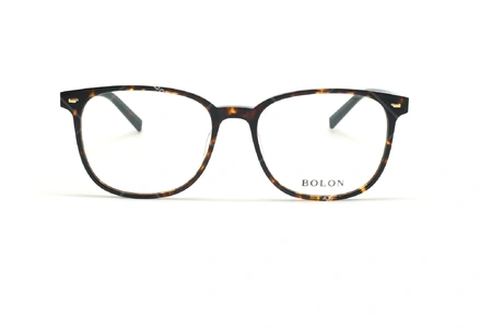 عینک طبی مربعی بولون - BOLON BJ3051 - قهوه ای هاوانا - عکاسی وحدت - زاویه روبرو