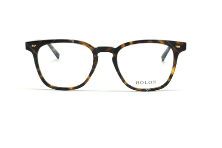 عینک طبی مربعی بولون - BOLON BJ3016 - قهوه ای هاوانا - عکاسی وحدت - زاویه روبرو