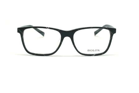 عینک طبی مستطیلی بولون - BOLON BJ1211 - مشکی - عکاسی وحدت - زاویه روبرو
