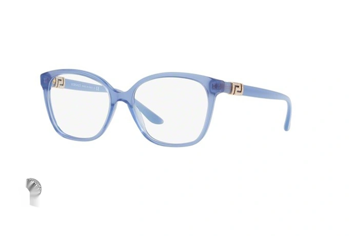 عینک طبی ورساچه - versace ve3235b - عکاسی وحدت - عکس زاویه سه رخ