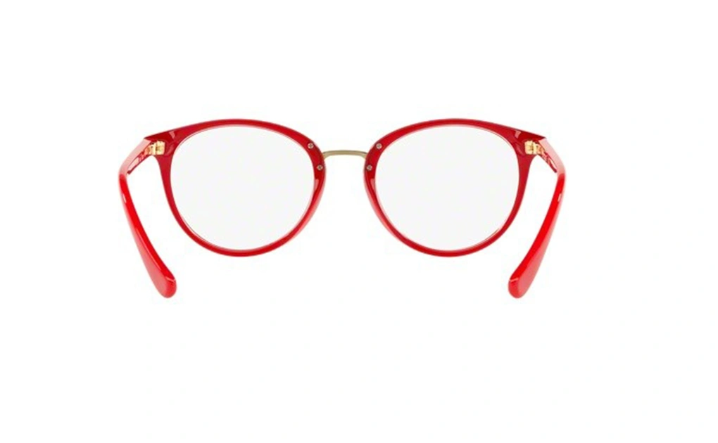 عینک طبی کائوچویی قرمز رنگ Vogue  - زاویه داخل