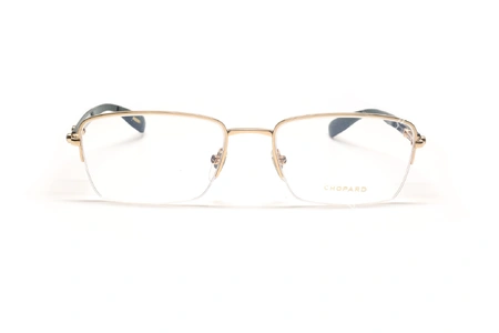عینک طبی زیر گریف دسته چوبی شوپارد - CHOPARD VCHB54 - عکاسی وحدت - عکس زاویه روبرو