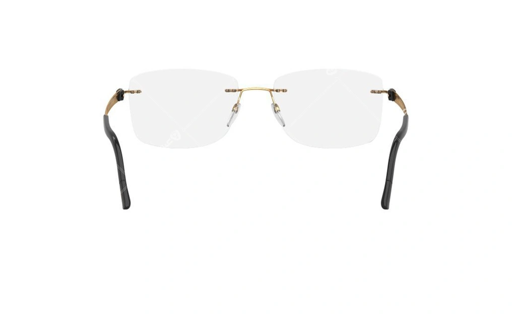 عینک طبی گریف سیلوئت - Silhouette 5450 - عکاسی وحدت- عکس زاویه پشت