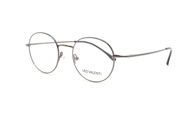 عینک طبی گرد لئو ولنتی - LEOVALENTI LV452 - عکاسی وحدت - عکس زاویه روبرو