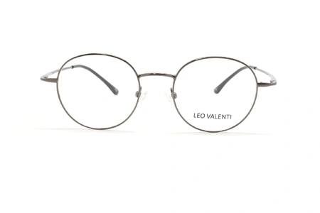 عینک طبی گرد لئو ولنتی - LEOVALENTI LV452 - عکاسی وحدت - عکس زاویه کنار