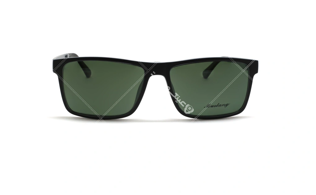 عینک طبی رویه دار موستانگ - MUSTANG MU6931- رنگ مشکی توسی - عکاسی وحدت - عکس زاویه روبرو