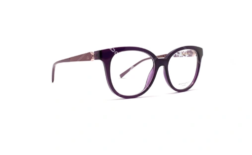 عینک طبی آناهیکمن - دسته دو رو - بنفش رنگ - عکاسی وحدت - زاویه سه رخ