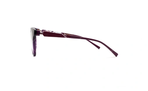 عینک طبی آناهیکمن - دسته دو رو - بنفش رنگ - عکاسی وحدت - زاویه کنار