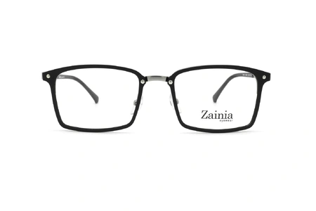عینک طبی مستطیلی شکل زینیا  Zainia Z1146 C204 - عکاسی وحدت - زاویه رو به رو