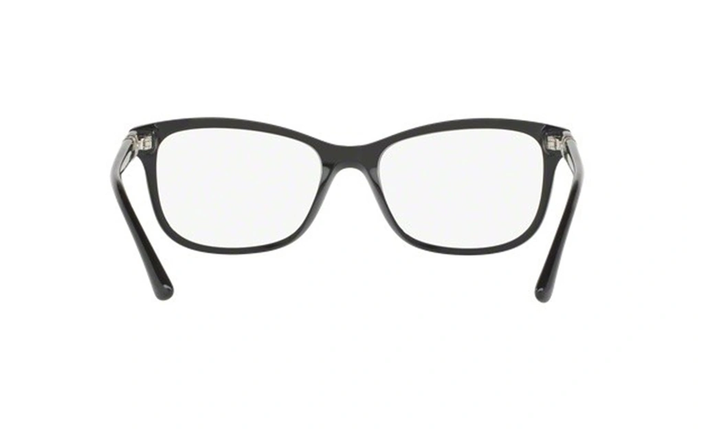 عینک طبی کائوچویی مشکی رنگ بولگاری - زاویه داخل