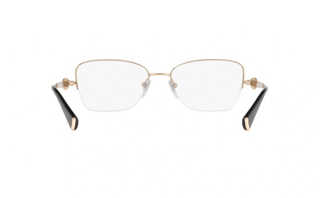 عینک طبی زیرگریف طلایی رنگ بولگاری - زاویه داخل