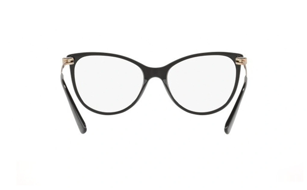 عینک طبی بولگاری مشکی رنگ - زاویه کنار