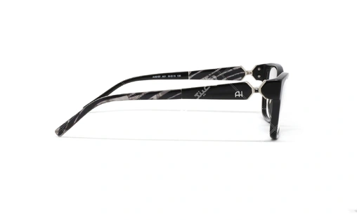 عینک طبی آنا هیکمن - دسته دو رو - رنگ مشکی - عکاسی وحدت - زاویه کنار