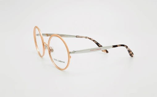 عینک طبی - تمام فریم - فلزی - دولچه و گابانا - نقره ای - عکس شماره 5
