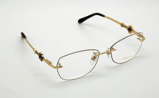 عینک طبی - تمام فریم - فلزی - شوپارد - طلایی - عکس شماره 5
