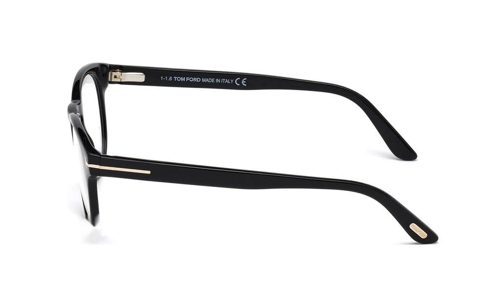 عینک طبی کائوچویی مربعی شکل مشکی رنگ تام فورد - Tom Ford