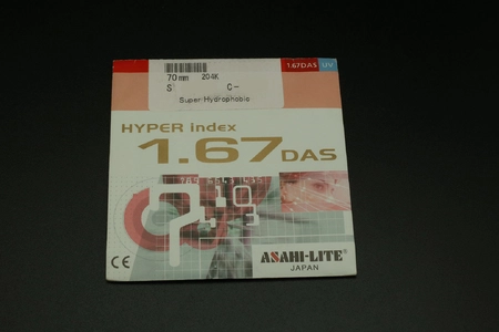 عدسی فشرده دابل آسفریک آساهی - Asahi Double Aspheric - عدسی آساهی 1.67 دابل آسفریک