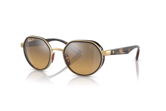 عینک آفتابی پلاریزه ری بن فراری - Ray Ban SCUDERIA FERRARI RB3703M - RB3703M F076A2