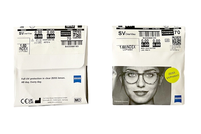 عدسی  زایس Clear View 1.60