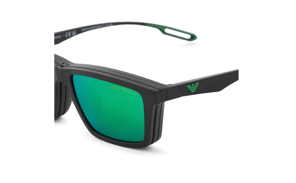 عینک طبی - تمام فریم - کائوچویی - امپریو آرمانی - مشکی - عکس شماره 6