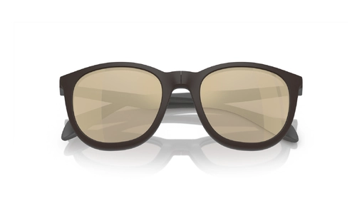 عینک امپریو آرمانی با رویه مگنتی - بدنه طوسی رنگ - عکس با رویه دوم