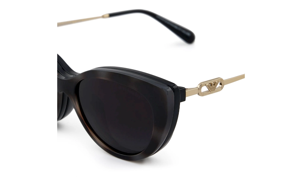 عینک طبی - تمام فریم - کائوچویی - امپریو آرمانی - طلایی, مشکی - عکس شماره 8