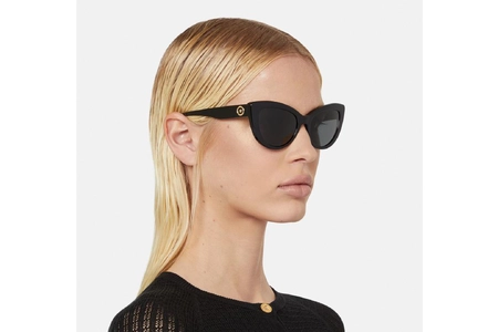 عینک آفتابی کائوچویی گربه ای زنانه ورساچه - Versace VE4388 - VE4388 GB1/87