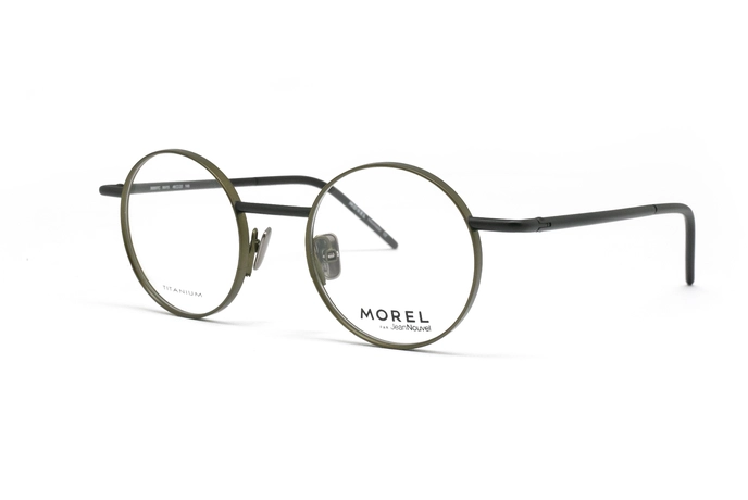 عینک طبی گرد تیتانیوم ژان نووِل - JEAN NOUVEL 90007C - 90007C NV15