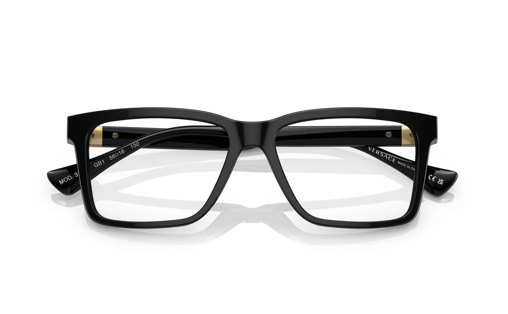 عینک طبی - تمام فریم - کائوچویی - ورساچه - مشکی - عکس شماره 4